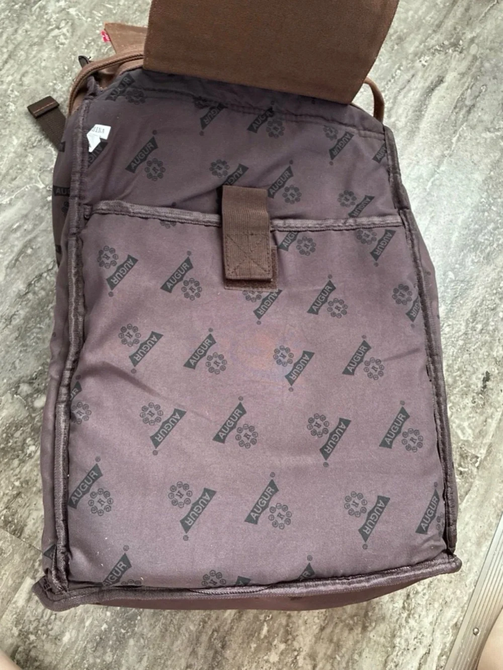 Augur Strauss & Co. JANS canvas backpack, NWT